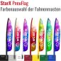 Preview: StarX PneuFlag Mastfarben